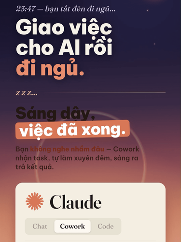 Giao việc cho AI rồi đi ngủ