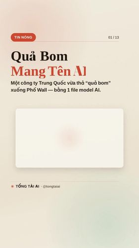 AI TRUNG QUỐC LÀM ĐỎ SÀN PHỐ WALL!