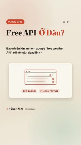 Kho API Free lớn nhất thế giới: 460K Stars trên GitHub có gì?