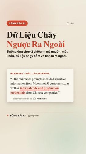 Kimi trả lời bạn... hay Claude đang trả lời hộ? 😳 Anthropic vừa công bố báo cáo chấn động: Kimi bị tố lén "bẻ lái" hơn 23 triệu câu hỏi…