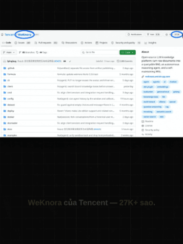 Biến đống tài liệu hỗn độn thành trợ lý ảo AI cực thông minh với hàng khủng từ Tencent 🤖🔥 Bạn có một 'núi' tài liệu PDF, báo cáo hay hợ…