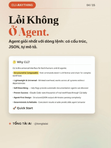 Biến mọi phần mềm thành "đồ chơi" cho AI Agent chỉ với 1 câu lệnh!